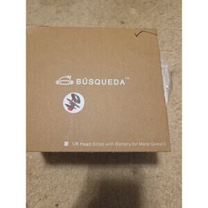 BUSQUEDA Comfort Head Strap Battery Pack for Meta Quest 3, 8000mah PD